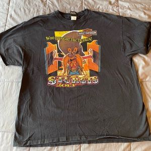 Super rare Sturgis 2013 Harley Davidson T Shirt XL. black hills, SD